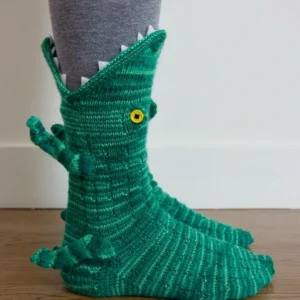 🎅(Christmas Early Sale - Save 40% OFF)Knit Crocodile Socks