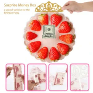 (🔥2021 Hot Sale)Cake ATM Money Box Birthday Party Surprise Gift(Buy 2 Get 1 Free)