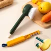 (🎄Christmas Promotion--48%OFF)Multifunctional Vegetable Peeler with Brush