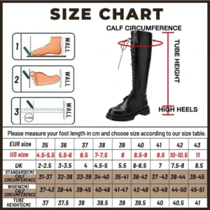 Full Match Women's Long Martin Boots