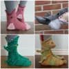 🎅(Christmas Early Sale - Save 40% OFF)Knit Crocodile Socks