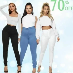 70% OFF STRETCH SLIMMING BUTT LIFT PLUS-SIZE JEANS