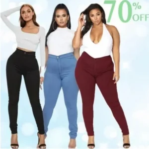 70% OFF STRETCH SLIMMING BUTT LIFT PLUS-SIZE JEANS