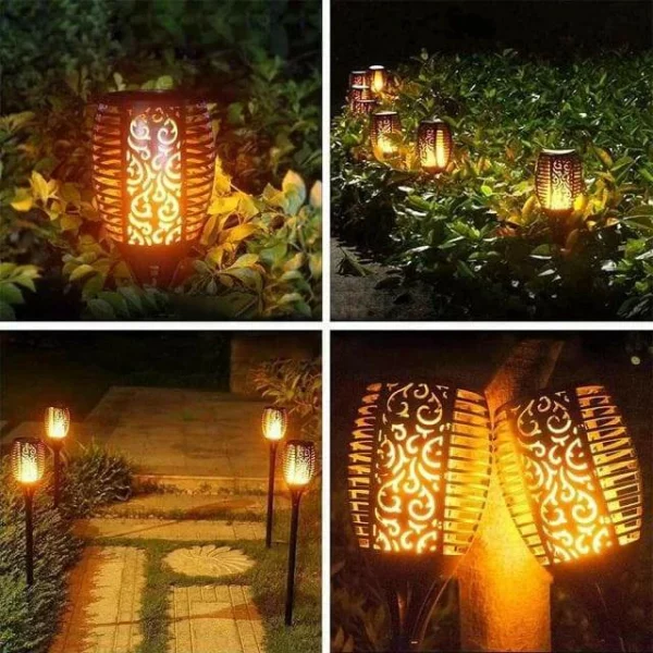 -50% 2021 Best Solar Flame Flicker Lamp