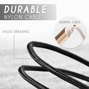 (HOT SALE) Double 360° Magnetic Cable 2Meter