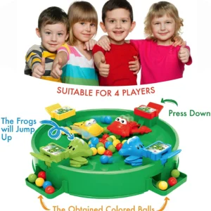 (SUMMER HOT SALE-50% OFF) A classic-Hungry Frogs Family＆Friends Game