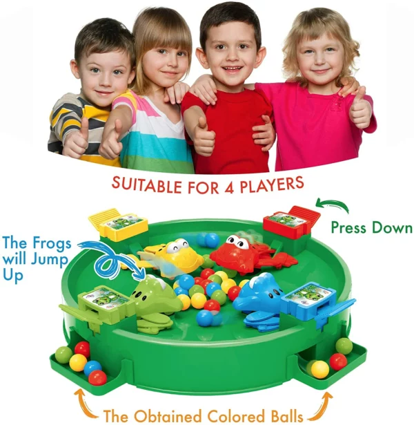 (SUMMER HOT SALE-50% OFF) A classic-Hungry Frogs Family＆Friends Game