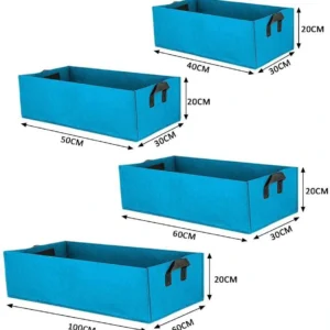 (Father's Day Sale-50% OFF) Rectangle Fabric Raised Garden Bed