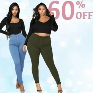 70% OFF STRETCH SLIMMING BUTT LIFT PLUS-SIZE JEANS