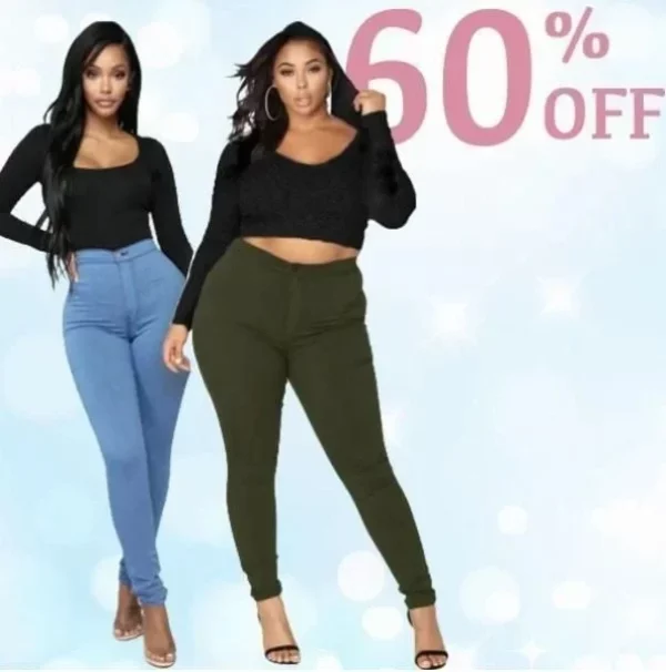 70% OFF STRETCH SLIMMING BUTT LIFT PLUS-SIZE JEANS