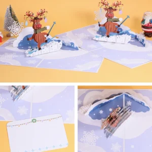 🎅 3D Christmas Handmade Cards