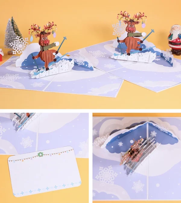 🎅 3D Christmas Handmade Cards