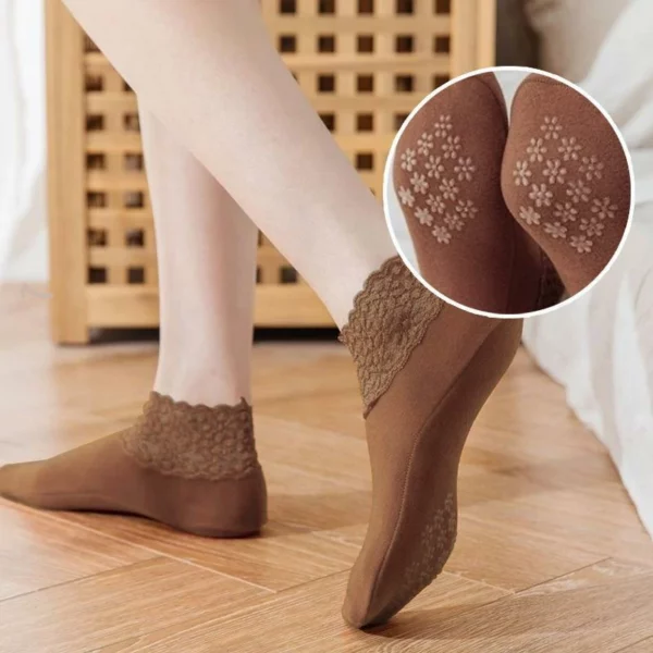 2021 New Fashion Lace Warmer Socks