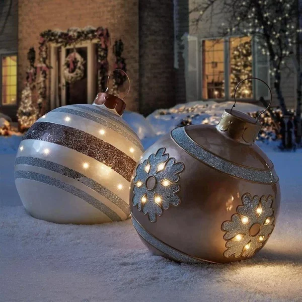 Outdoor Christmas inflatable Decorated Ball-Golden🎉Christmas pre-sale 40% off