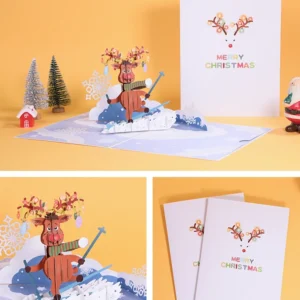 🎅 3D Christmas Handmade Cards