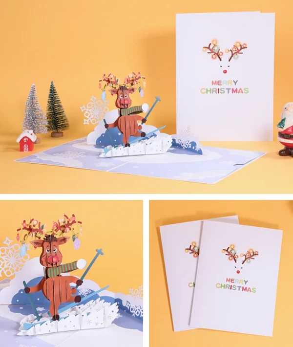 🎅 3D Christmas Handmade Cards