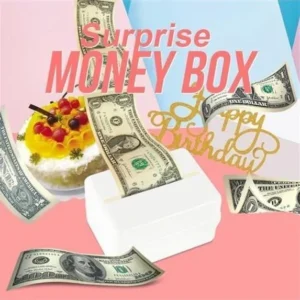 (🔥2021 Hot Sale)Cake ATM Money Box Birthday Party Surprise Gift(Buy 2 Get 1 Free)