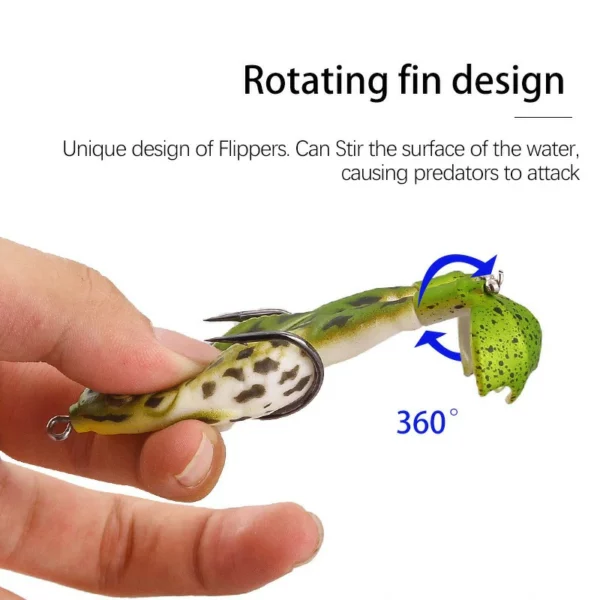 (Christmas Pre Sale - Save 50% OFF) Double Propeller Frog Lures-Buy 3 get 2 free