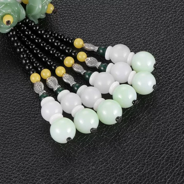 Green Jade Car Car Hanging Charm