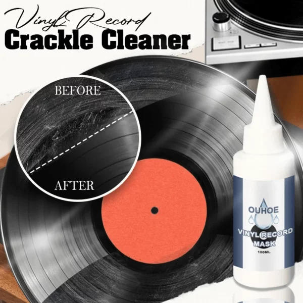 Vinyl Record Crackle Cleaner