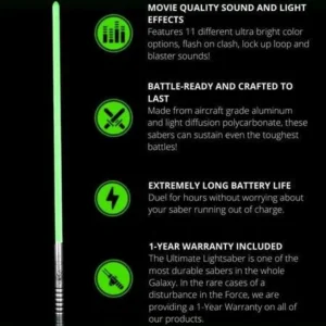 Ultimate Lightsaber (Buy 1 Get 1 Free!)