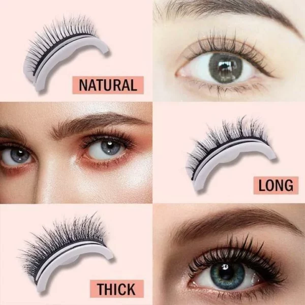 (🎅Early-Christmas Sales-50% OFF)Reusable Self-Adhesive Eyelashes(Buy 8 Get 8 Free)