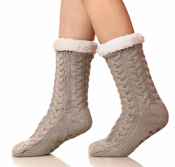 🎅🎅Christmas Sales-2021 Super Soft Warm Cozy Fleece Socks