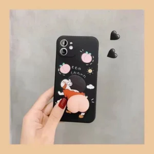 3D unzip phone case