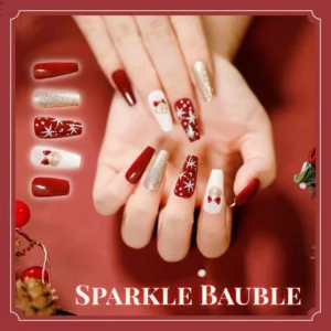 GlamGirl™ Press-On Christmas Nails