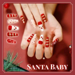 GlamGirl™ Press-On Christmas Nails