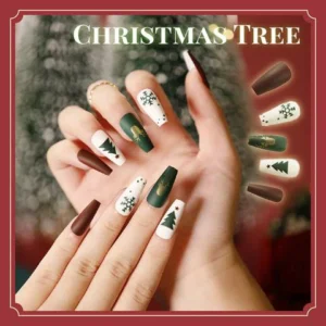 GlamGirl™ Press-On Christmas Nails