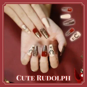 GlamGirl™ Press-On Christmas Nails