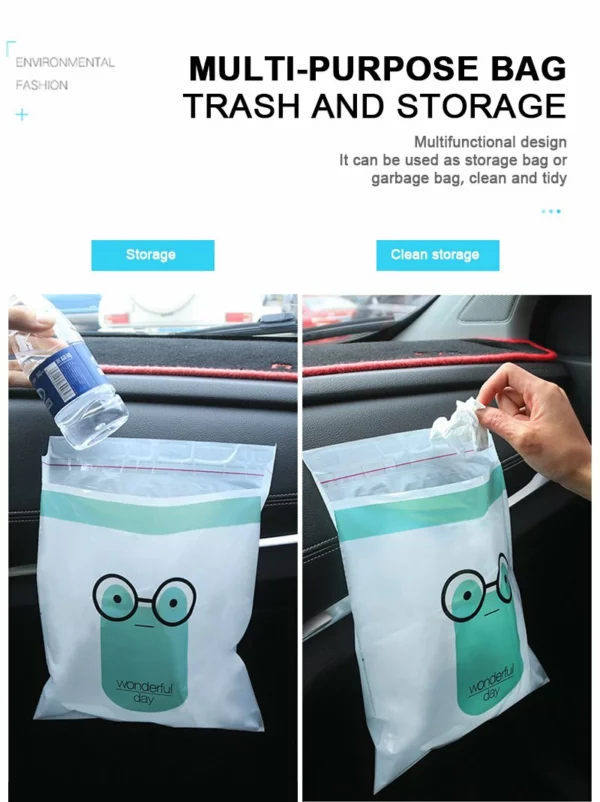 (🎄Christmas Promotion--48%OFF)Biodegradable Easy Stick-On Trash Bag