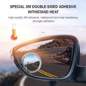 (🎄Early Christmas Sale NOW-40% OFF)360° Rotation Car Reversing Small Round Mirrors (2pcs)