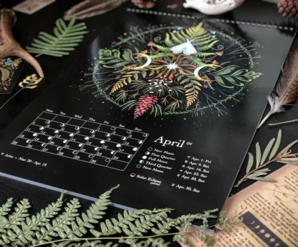 Dark Forest Lunar Calendar 2022