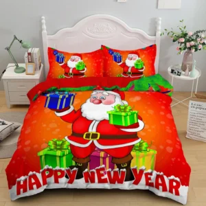 Red Truck Christmas Quilt Bedding Set. It’s The Most Wonderful Time 💗