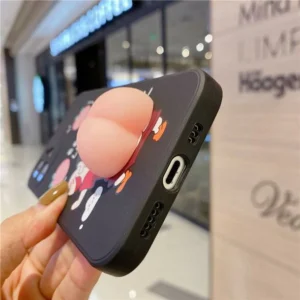 3D unzip phone case