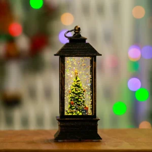 (🎄Early Christmas Sale NOW-50% OFF) LED Lighted Spinning Christmas Lantern🔥Buy More Save More🔥