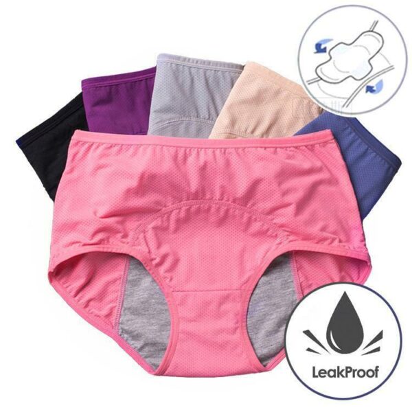 🔥【Buy 3 Get 2 Free】HIGH WAIST LEAK PROOF PANTIES