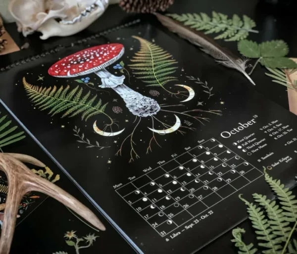 Dark Forest Lunar Calendar 2022