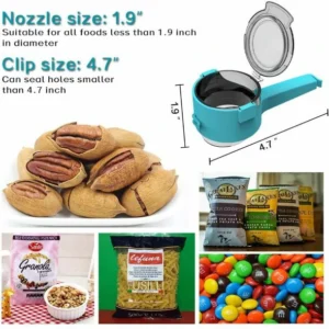 (🔥CLEARANCE SALE - SAVE 50% OFF) Seal Pour Food Storage Bag Clip - Buy 3 Get 2 Free