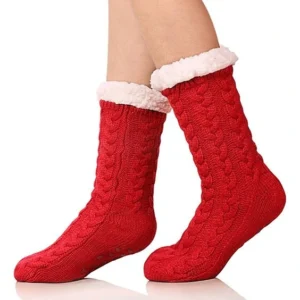 🎅🎅Christmas Sales-2021 Super Soft Warm Cozy Fleece Socks