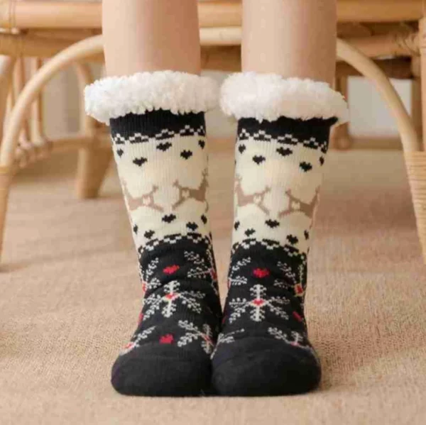 🎅🎅Christmas Sales-2021 Super Soft Warm Cozy Fleece Socks