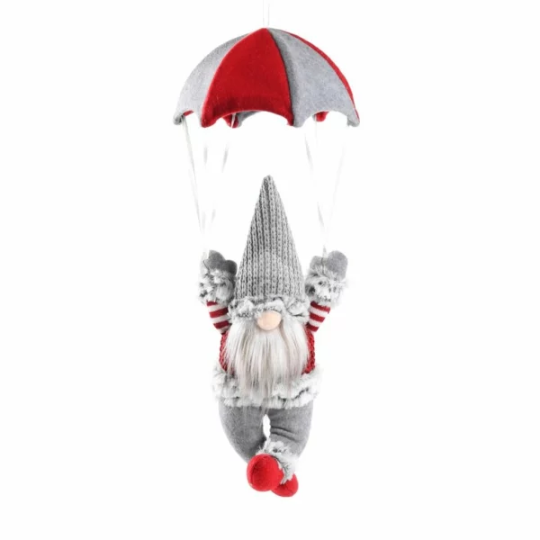 Lovely Santa Gnome With Parachute For Christmas Decor