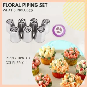 🔥Cake Decor Piping Tips(👍BUY 2 GET 1 FREE)