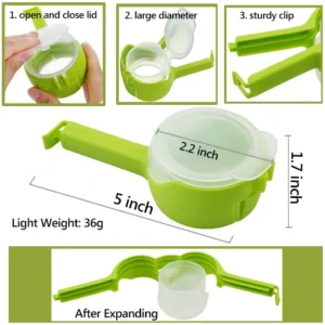 (🔥HOT SALE NOW-48% OFF)SEAL POUR FOOD STORAGE BAG CLIP (🔥BUY 5 GET 3 FREE)