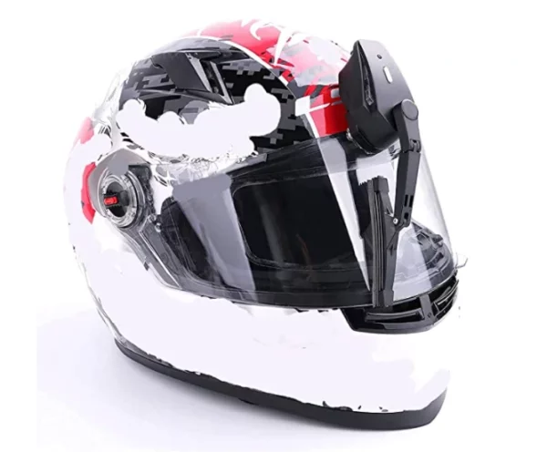 COOL😎Mini smart helmet wiper