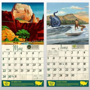 2022 National Park Monsters Calendar