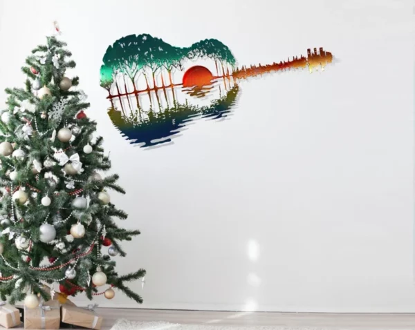 (🎅HOT SALE NOW🎄)Abstract Guitar Metal | Guitarist Art | Ideal Gift For Guitar