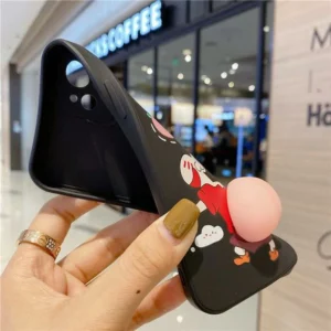 3D unzip phone case